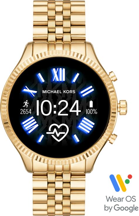 michael kors damen touchscreen smartwatch gen 5 lexington mkt5078|Gen 5 Lexington Gold.